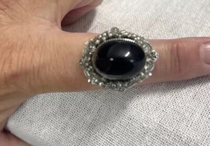 Whiting And Davis Signed Ring 6.5