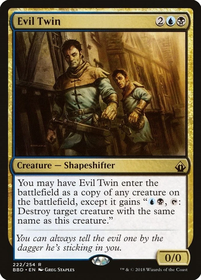 NM - Evil Twin [BBD - 222] Battlebond - Image 1 of 1