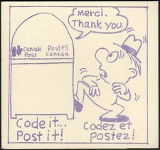 CANADA 1979 QUEEN ELIZABETH II 17¢ UNUSED/MINT BOOKLET (SC# 789b, BK# 81)