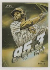 2019 Topps Fire Maximum Velocity Gold Minted David Bote #MV-3 2id