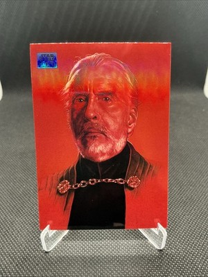 2024 Topps Chrome Star Wars Galaxy Count Dooku #60