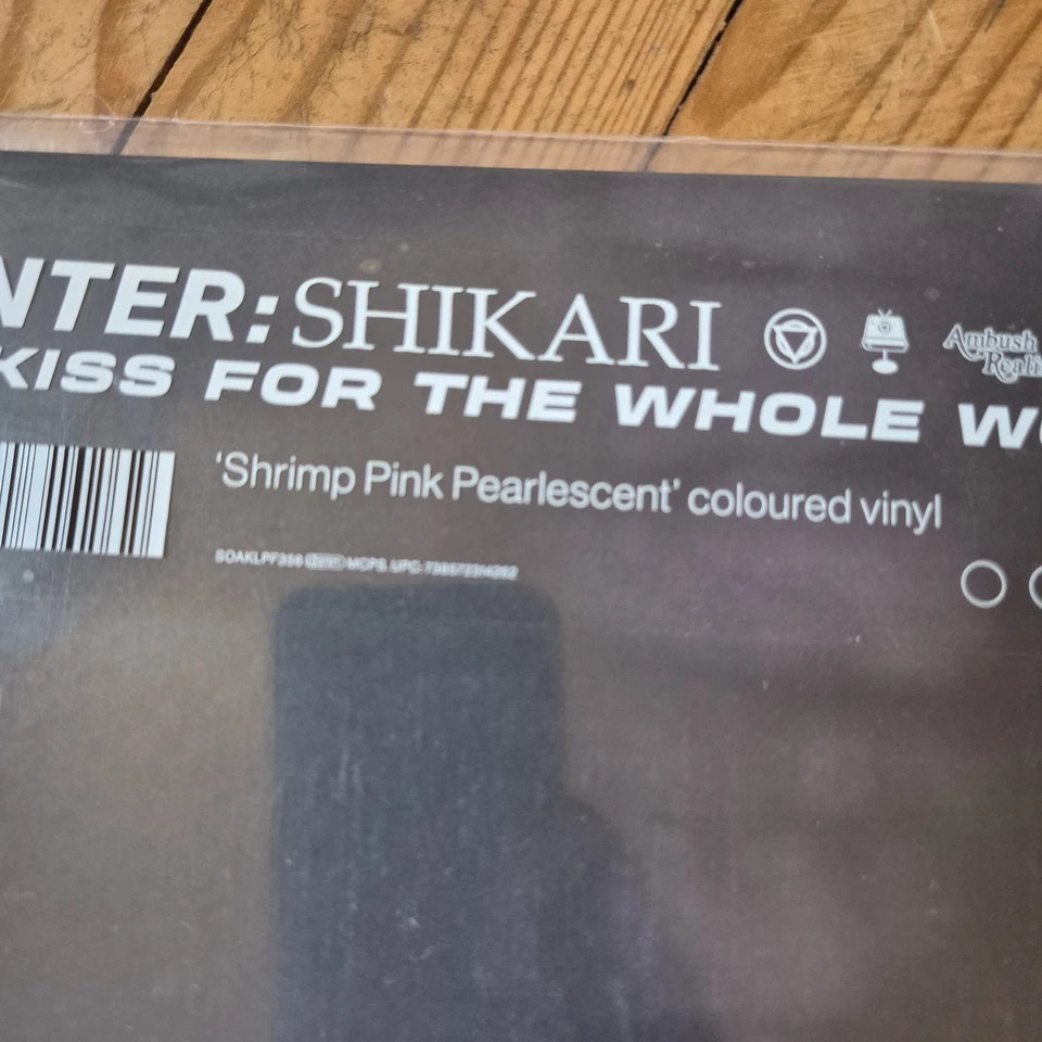 Enter Shikari - A Kiss For The Whole World Shrimp Pink Vinyl / LP / Schallplatte - Bild 4 von 4