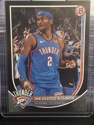 2025-26 Bowman Basketball Shai Gilgeous-Alexander True Black /10 Free Shipping