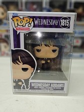 Funko Pop! The Addams Family - Wednesday Addams #1815 with Pop Protector