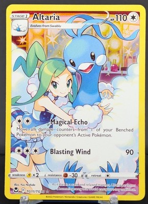 Pokemon Altaria #TG11/TG30 English Silver Tempest Trainer Gallery