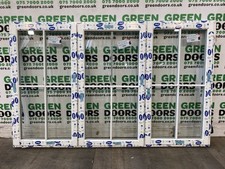 UPVC FIXED WINDOW GEORGIAN BARS EXTERNAL EXTERIOR WIDE WHITE PLASTIC NEW GLAZED