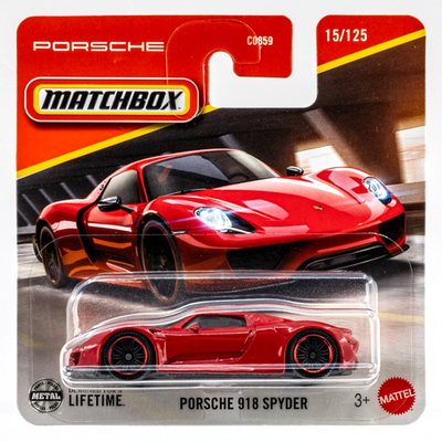 2025 Matchbox #15 Porsche 918 Spyder GUARDS RED | FSSC | eBay