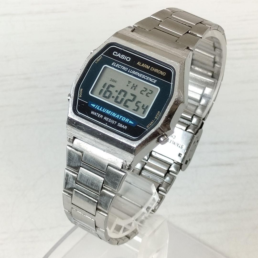 CASIO W-99 メンズ腕時計 新品電池 90s ヴィンテージ 100 Casio W-99 Quartz Wristwatch Used from Japan | eBay