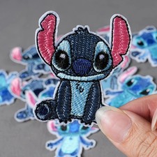 Stitch Embroidered Heat Transfer Patch Iron-On/Sew-On Cartoon Transfer Patch