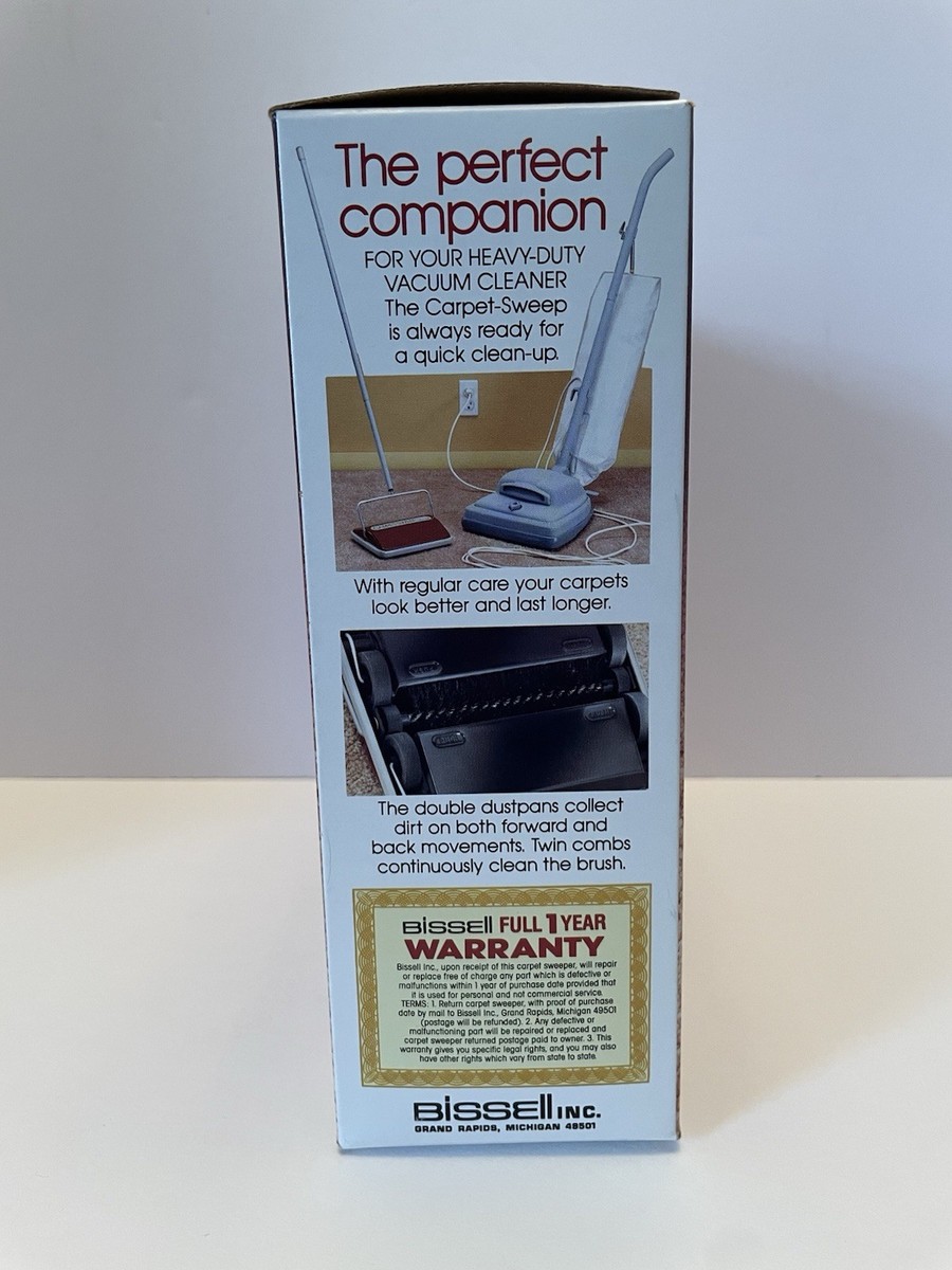 Rare Vintage Bissell Carpet Sweeper #2340 1980s NOS USA | eBay