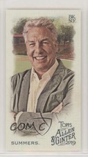 2019 Topps Allen & Ginter Mini Allen & Ginter Logo Back Marc Summers #151 jc3