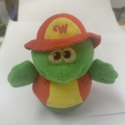 PLAYSKOOL Weebles Weeble Wobble Figure Green Turtle Alligator Fire Fighter Sh23