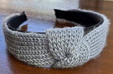 Team AMO Knitted Gray Headband One Size Fits Most Brand New Free Shipping USA