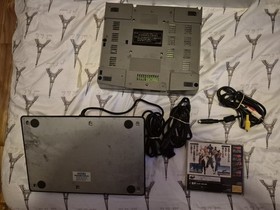 🎮 Sega Saturn Console HST-3220 Japan + Hori Fighting Stick + Virtua Fighter...