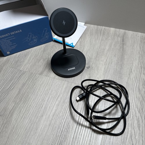 ANKER PowerWave Magnetic Charging 2-in-1 Stand Lite A2543 - 第 3/3 張圖片