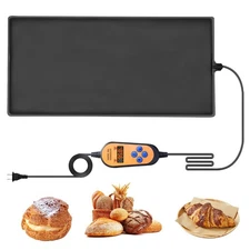 21" L x 10" W Bread Proofing Heating Mat, Sourdough Dough Proofer for Ferment...