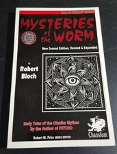 Mysteries Of The Worm CTHULHU Cycle Chaosium 6002 SC BOOK 2nd ED. 1993 HORROR 