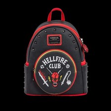Loungefly Stranger Things Hellfire Club Mini Backpack☆NWT