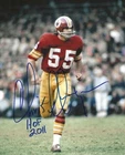 Signed 8x10 CHRIS HANBURGER HOF Washington Redskins Autographed photo - w/COA