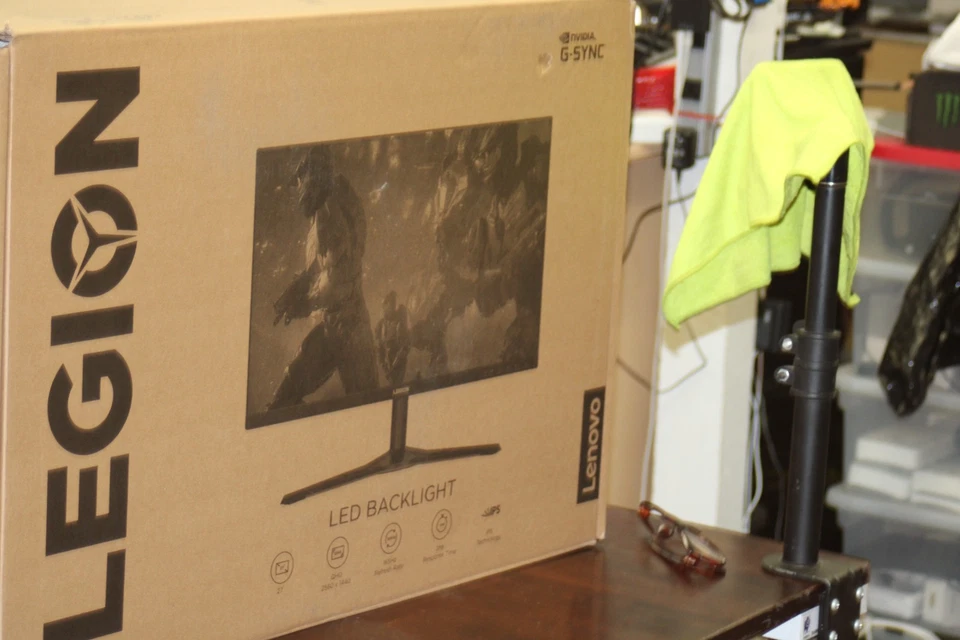 Lenovo G27q-20 27" QHD 165Hz Gaming Monitor – 1440p 1ms HDR Display - Image 3 of 4