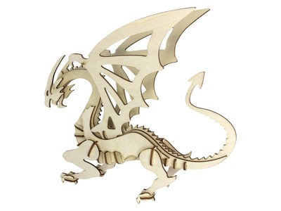 SOL-EXPERT 3D Holz Puzzle Drache