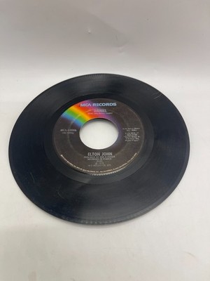 Elton John Daniel Skyline Pigeon Vinyl 45rpm 1973 MCA Records MCA-40046 Tested
