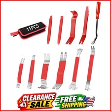 11PCS Trim Removal Tool Kit, Metal Nylon Pry Tools Set for Car Door Panel, ...