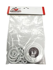Gottlieb Snow Queen Pinball Machine Replacement Repair Rubber Ring Kit White