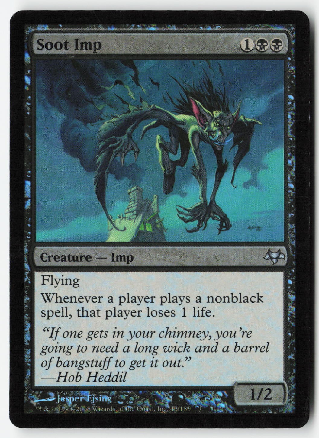 Soot Imp #43 (Foil) (MP) Eventide EVE Magic MTG
