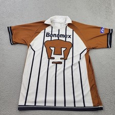 Pumas Soccer Jersey Mens L/XL VTG Club Universidad Nacional Banamex Futbol 20