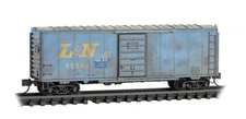Louisville & Nashville 40' Box Car Weathered Micro-Trains MTL 073 44 300 N Scale