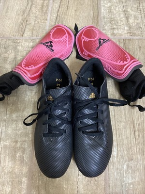 cleats and shin guards