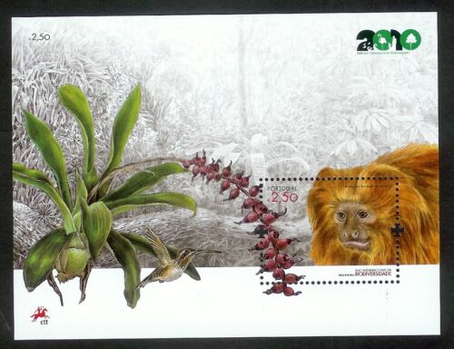 Portugal 2010 - International Year of Biodiversity stamps S/S MNH - Picture 1 of 1