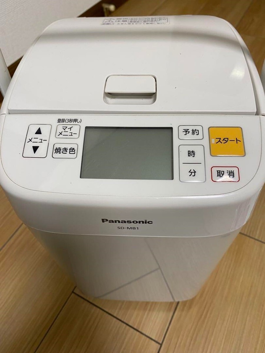 Panasonic SD-MB1 炊飯器 Amazon.com: Panasonic Home Bakery (1 loaf type) SD-MB1-W