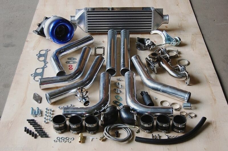 Image of Per Scion Xa Xb Toyota Echo 1.5L L4 Turbo Kit 1NZ-FE T3 400HP Pacco 1NZFE Dohc