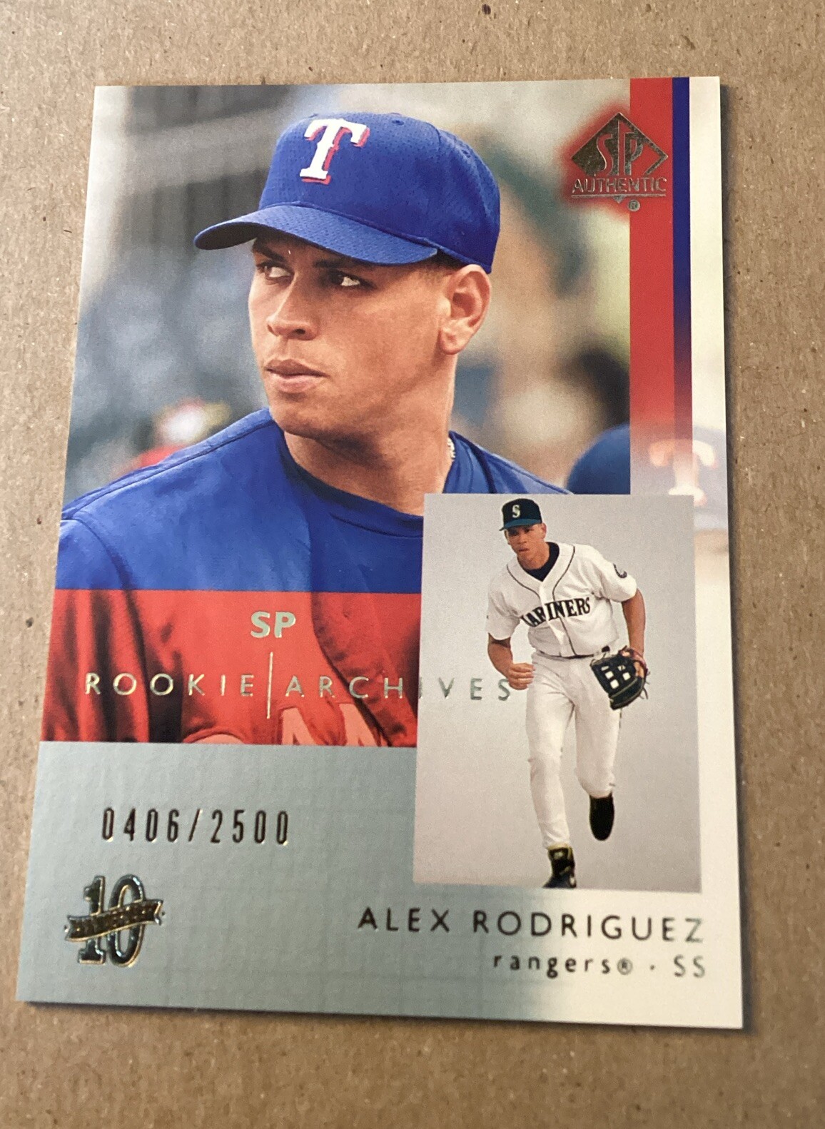 Alex Rodriguez #96 Baseball Cards 2003 SP Authentic trading card — raw and PSA graded price guide