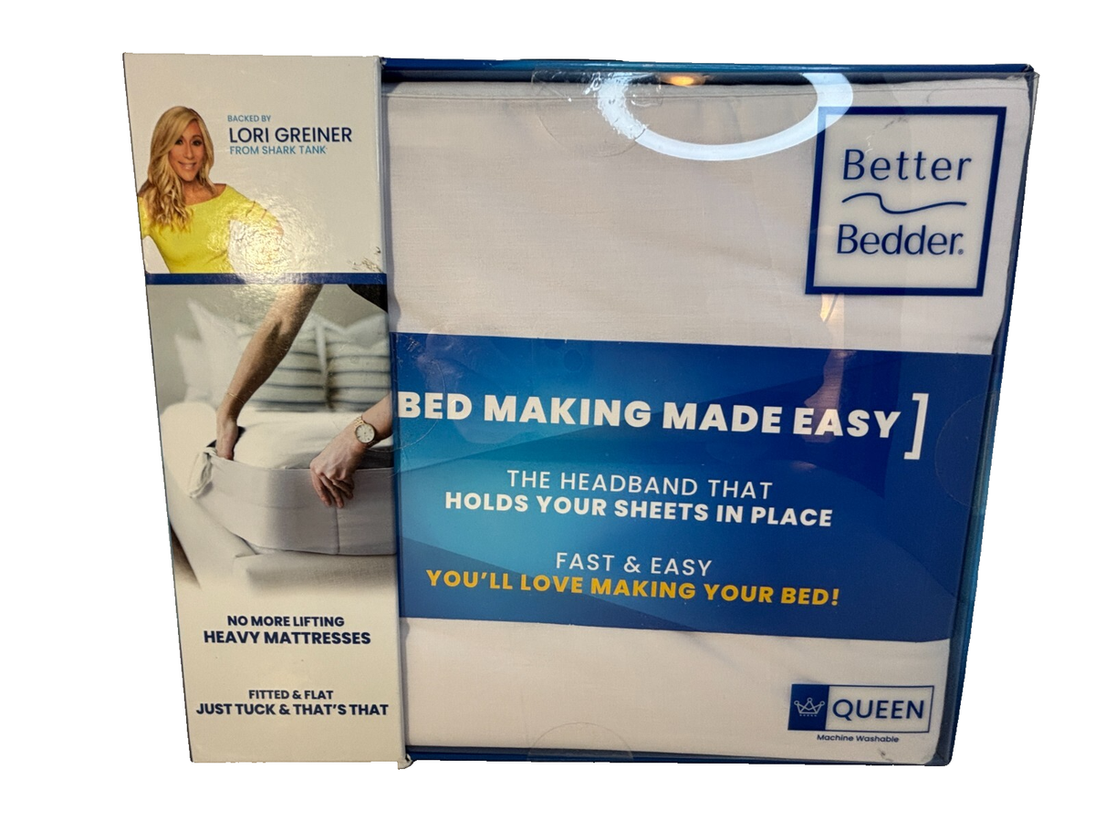 Lori Greiner Better Bedder (Queen Size) Bed Making Made Easy Shark