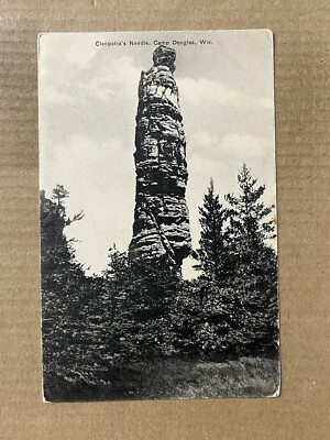 Postcard Tomah WI Wisconsin Cleopatra s Needle Rock Formation Camp Douglas 1908