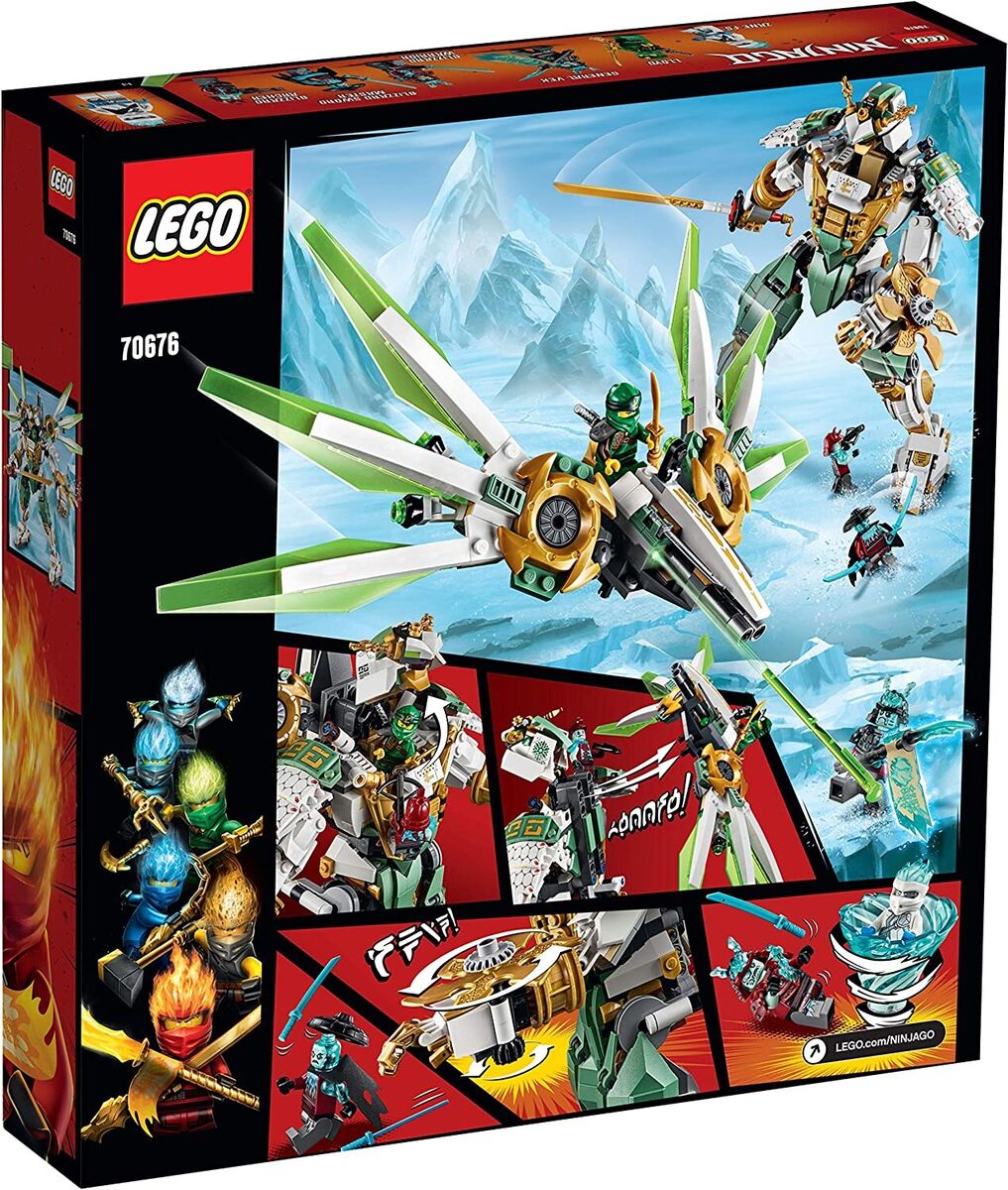 LEGO Ninjago Lloyd's Titan Mech Titan Wing Block toy Figure 70676 Unisex New