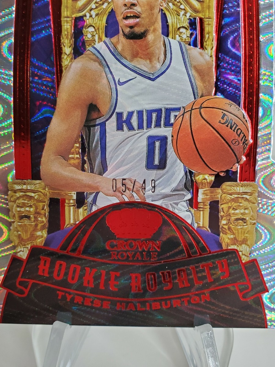 シングルカード 20-21 Crown e Tyrese Haliburton RARE! 2020-21 Crown Royale 