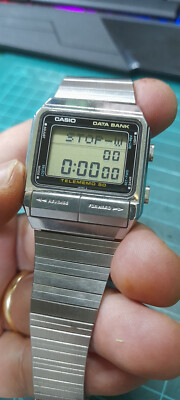 Vintage (1984) Rare Casio DB-500 Data Bank Watch LCD *AKA Telememo