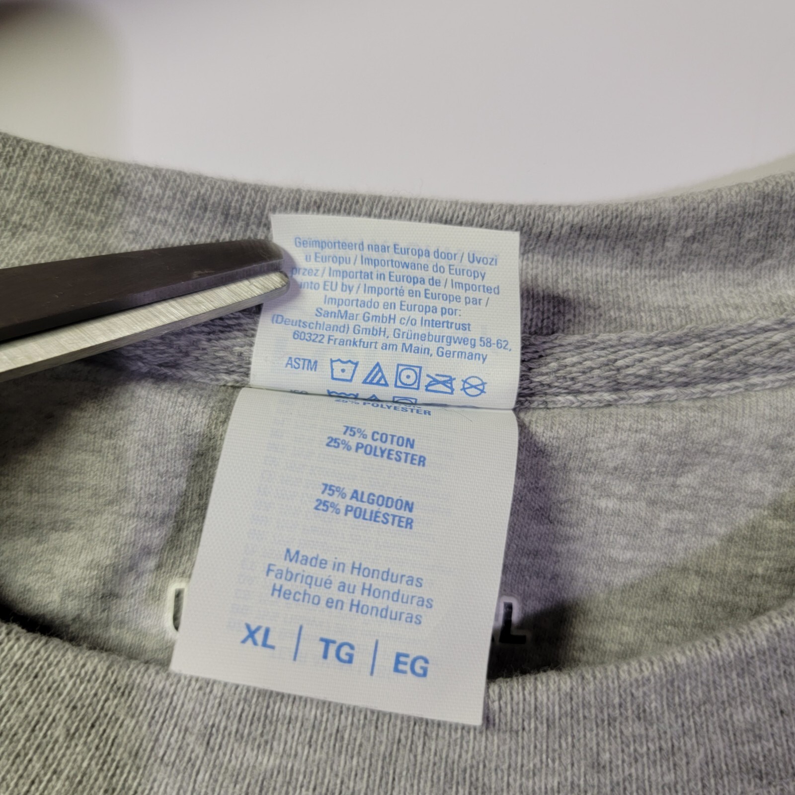 The Big Lebowski 90s Movie Gray Crewneck Sweatshirt Mens XL The Dude Abides