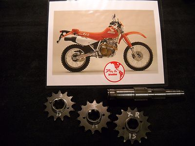 Honda XR600R 85 to 90 Maximum Spline contact 13 Front Sprocket