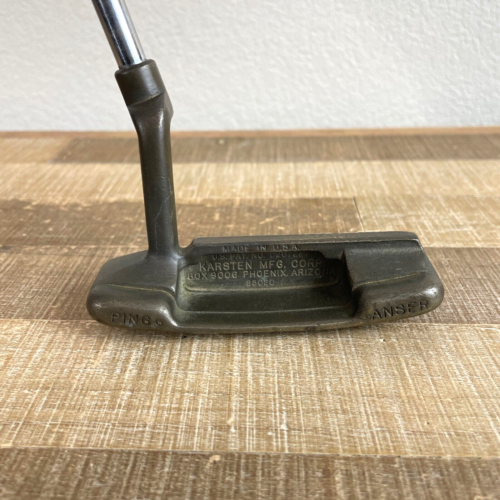 Club de golf vintage Ping Anser 85020 putter 35 pouces de longueur main droite fabriqué aux États-Unis - Photo 1/6