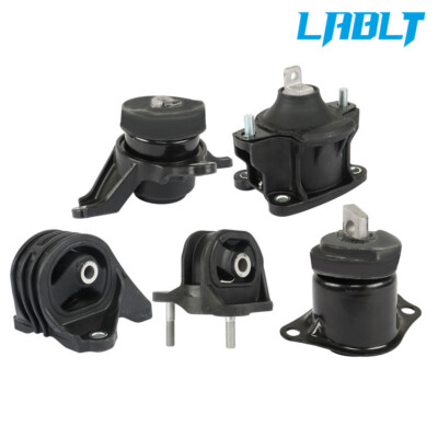 LABLT 5pcs Motor Mount Set For 2013-2017 Honda Accord 2.4L Auto / CVT Trans Only
