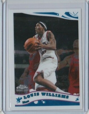 LOUIS WILLIAMS 05-06 TOPPS CHROME ROOKIE-ONE OF THE GREAT 2ND ROUND PICKS EVER!!
