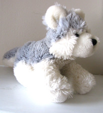 WEBKINS Ganz  HM 120   HUSKY  Soft Plush Stuffed Dog Puppy NO CODE  