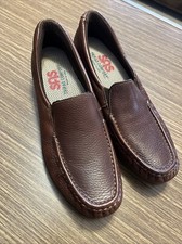 SAS TriPad Leather Loafer Women’s 9.5M Slip On Comfort Shoes USA MADE
