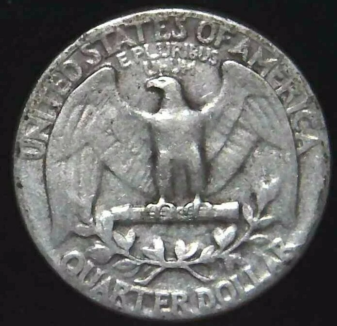 1946-P 25C Washington Quarter 90% Silver 21sat0711 - Image 2 of 2