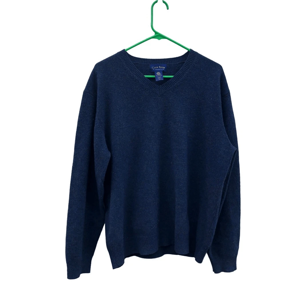Club Room by Charter 100% Lambs Wool Size Medium (M)